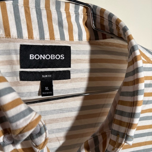 Bonobos Slim Fit Cotton Short Sleeve Button Down Shirt - Picture 4 of 6